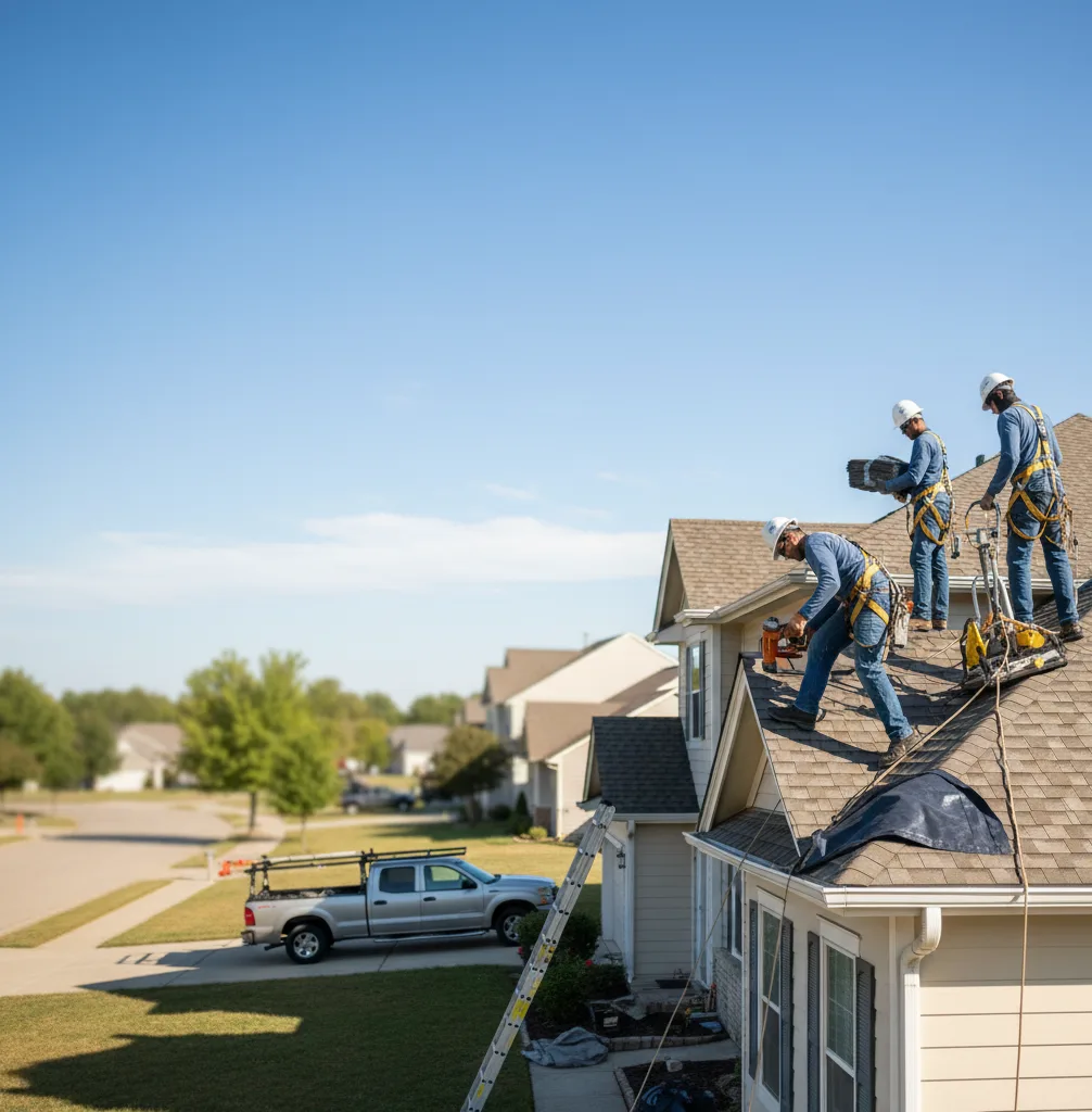 Roof Repair in Dobson